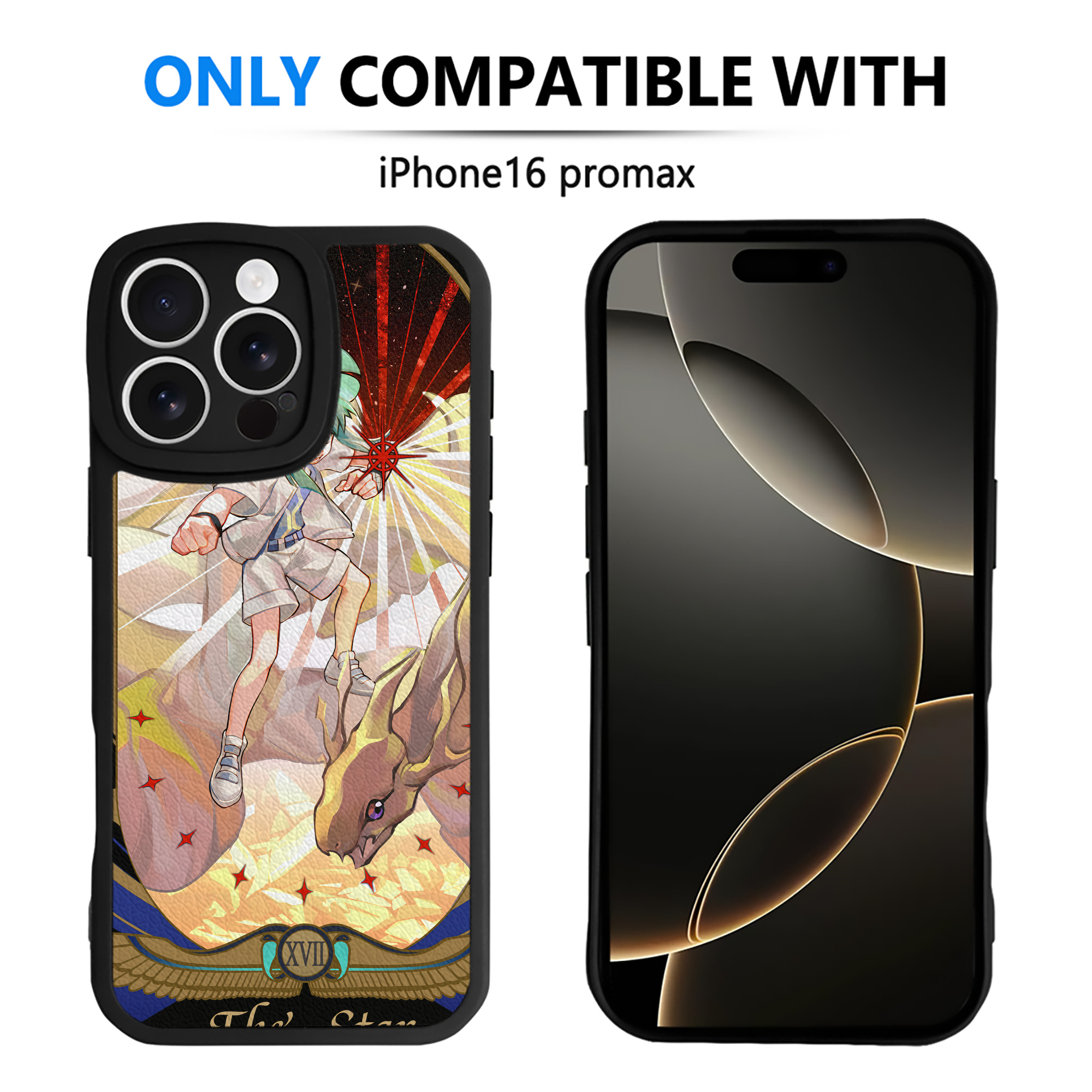 （画像用） 遊☆戯☆王 Yu-Gi-Oh! 【iPhone 16シリーズ対応】シリコンスマホケース（レザー調） 材質：シリコン